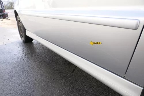 VW Polo 6N 6N2 Tür vorne rechts Beifahrertür 2/3-Türer silber LA7W (167869)