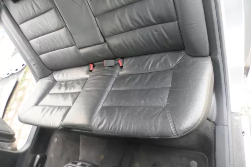 A6 4B Kombi Avant Rückbank Rücksitzbank Sitz Rücksitz Buffalino schwarz Leder (167919)