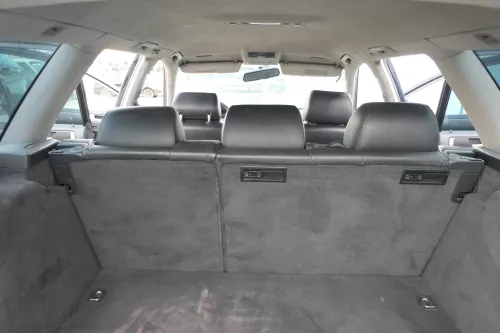 A6 4B Kombi Avant Rückbank Rücksitzbank Sitz Rücksitz Buffalino schwarz Leder (167919)