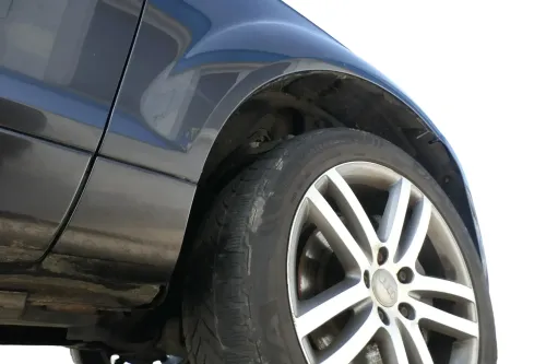 Audi Q7 4L Kotflügel vorne rechts lavagrau LZ7L grau S-line (167947)