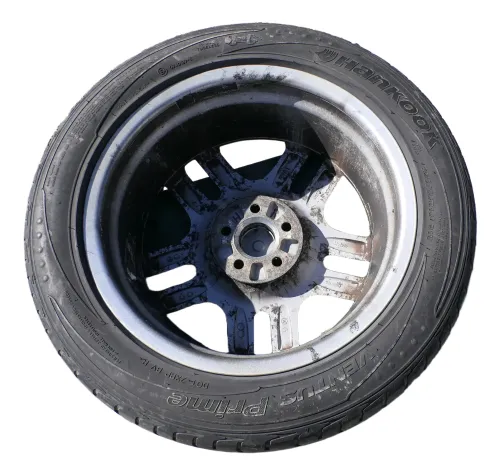 4x Golf 4 Alufelge Felge 205/55 R16 91V 1J0601025AC Ronal 2-4mm schwarz (168020)