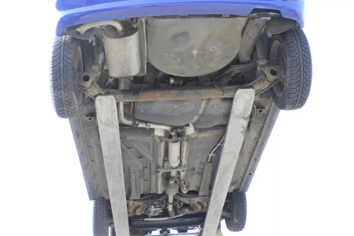 VW Polo 6N2 Auspuff hinten Endschalldämpfer Benziner MItteltopf
