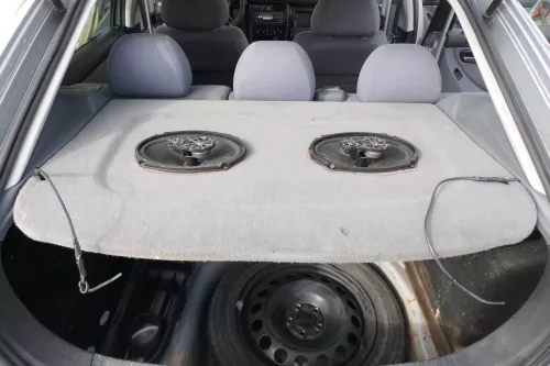 Seat Leon Hutablage Abdeckung Kofferraum hinten mit Boxen Lautsprecher Box (168306)