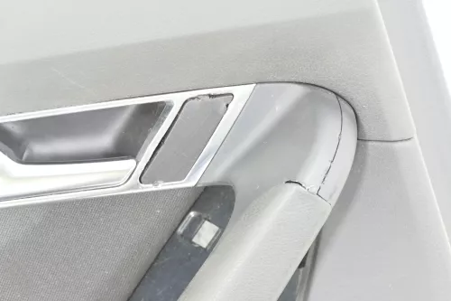 1x Audi A6 4F Türverkleidung Verkleidung Tür hinten links schwarz (168346)