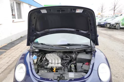 VW New Beetle 9C Motorhaube Klappe vorne blau lila LG5T (168407)