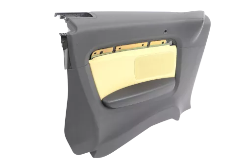 A4 8H Cabrio 8E B6 B7 1x Seitenverkleidung Verkleidung hinten links Leder gelb (168614)