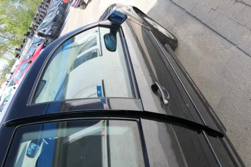 VW Golf 4 Tür vorne rechts Beifahrertür 2/3-Türer schwarz LC9Z ohnAnbauteile (168816)