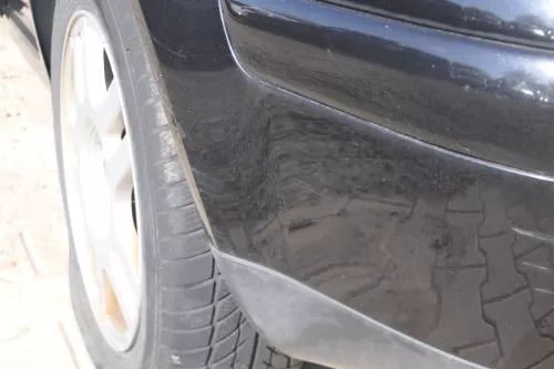 VW Golf 4 Limousine Stoßstange hinten Heckstoßstange Stoßfänger schwarz LC9Z (168819)