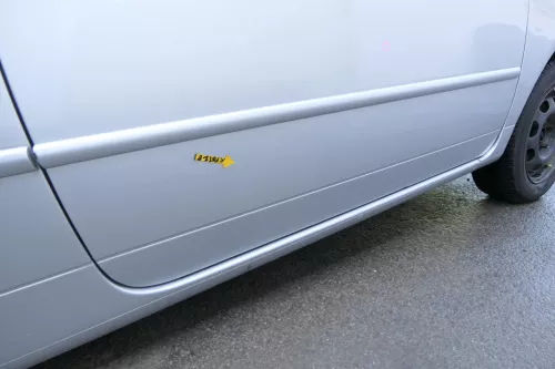 VW Lupo Seat Arosa Tür vorne rechts Beifahrertür silber LA7W (mechanischerFenst (168846)