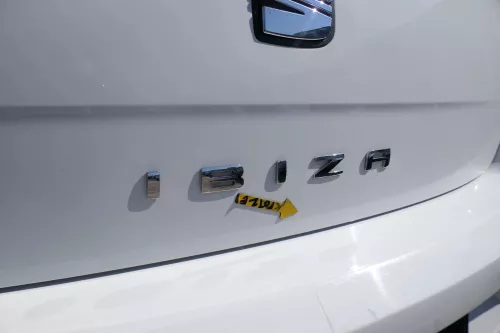Seat Ibiza 6J Heckklappe Klappe hinten 4/5-Türer weiß LB9A mit Scheibe (168955)