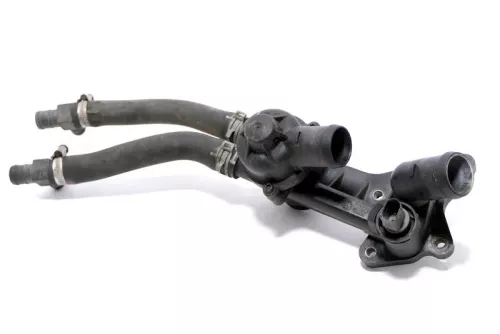 VW Polo 6R Ibiza 6J Thermostat Gehäuse Schlauch 1,2 03C121111B BZG