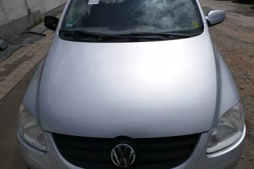 VW Fox 5Z Motorhaube Klappe vorn vorne silber LA7W Haube