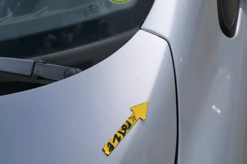 VW Fox 5Z Motorhaube Klappe vorn vorne silber LA7W Haube (168977)