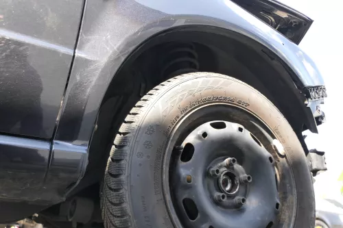 Skoda Fabia 6Y Kotflügel vorne rechts schwarz LF9R auch Kombi (169092)