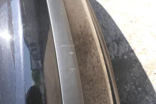 Skoda Fabia 6Y Schrägheck Stoßstange hinten Heckstoßstange schwarz LF9R (169096)