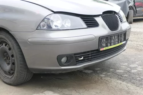 Seat Ibiza 6L Stoßstange Frontstoßstange vorne grau LS7U bis caAnfang2006 (169240)