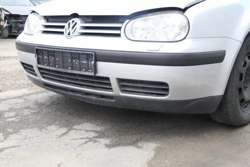 VW Golf 4 Stoßstange vorne Stoßfänger vorn vorne silber LB7Z SWR (169289)