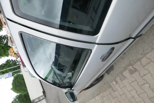 VW Polo 6N 6N2 Tür vorne links Fahrertür 2/3-Türer silber LB7Z (169401)