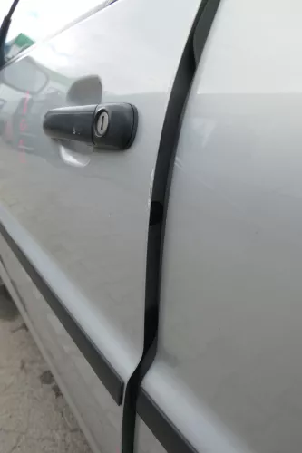 VW Polo 6N 6N2 Tür vorne links Fahrertür 2/3-Türer silber LB7Z (169401)