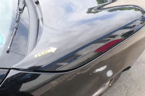 VW Lupo Motorhaube Klappe Frontklappe Haube vorne schwarz L041 uni  (169449)