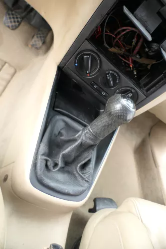 VW Golf 4 Bora Schaltknauf Schaltsack Schaltknüppel schwarz TDI klein (169492)