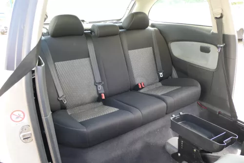 Seat Ibiza 6L Rückbank Rücksitzbank Sitz mit Kopfstütze Sitzbank 3-Punkt Sitze (169614)