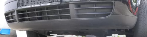 VW Polo 9N Spoiler Lippe vorne (unten an Stoßstange  Frontstoßstange Stoßfänger) (169687)