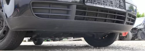 VW Polo 9N Spoiler Lippe vorne (unten an Stoßstange  Frontstoßstange Stoßfänger)