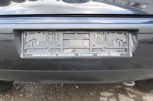 VW Polo 9N 9N3 Stoßstange Heckstoßstange hinten schwarz LC9Z - black magic met (169704)