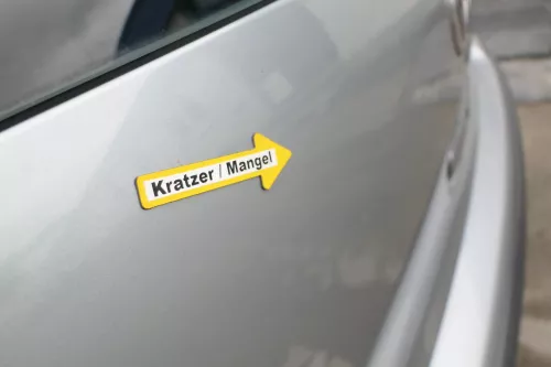 Polo 9N3 9N Heckklappe Kofferraumklappe Klappe silber LA7R grau silber --- Delle (169751)