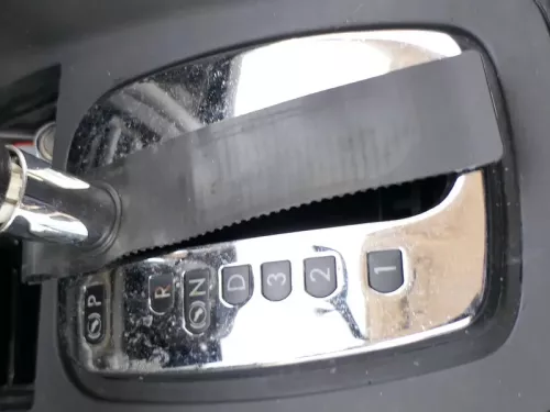 VW Golf 4 Abdeckung Automatikgetriebe Automatik Schaltung Lichtleiter P R N D