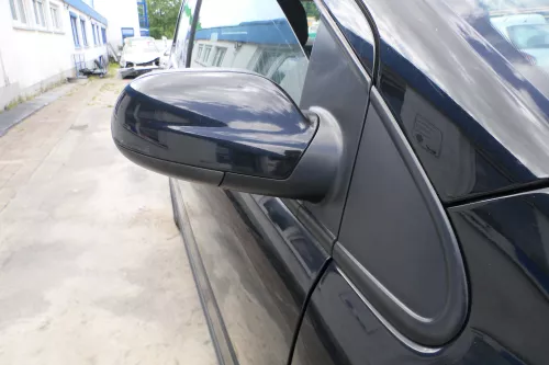 VW Fox 5Z mechanisch Spiegel Außenspiegel + Glas rechts schwarz L041 elektrisc (169932)