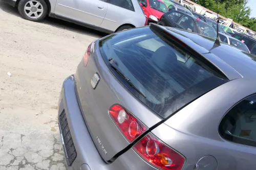 Seat Ibiza 6L Heckklappe Klappe hinten Kofferraumklappe grau LS7U ohneBremsleuch (169961)