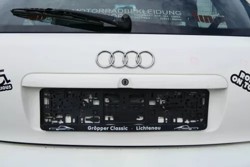 Audi A3 8L bis cBj. ca1999 Heckklappe Kofferraumklappe Klappe hinten weiß LY9G (169975)