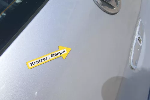 VW Polo 9N Fun Heckklappe Kofferraumklappe Klappe hinten silber LA7W metall (170120)
