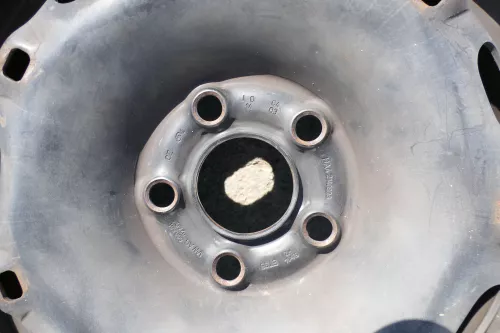 4x VW Polo 9N Felgen Reifen 165/70 R14 81T Sommerreifen 5jx14H2 ET35 ca. 4-5mm (170129)