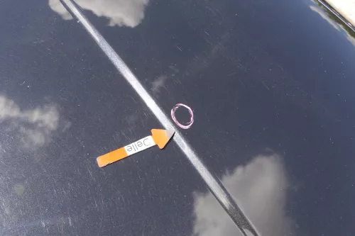 VW Golf 4 Motorhaube Haube Klappe vorne schwarz LC9Z metallic blackmagic ll (170131)