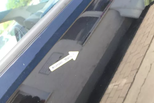 VW Fox 5Z Tür vorne rechts Beifahrertür schwarz L041 (170164)