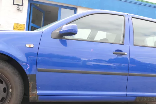VW Golf 4 Bora Tür vorne links Fahrertür 4/5-Türer & Kombi blau LW5Z -ohneAnba (170179)