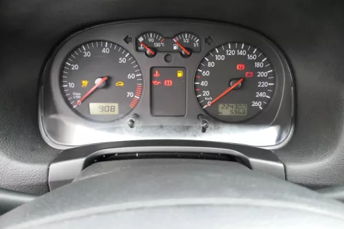 VW Golf 4 Tacho Tachometer Kombiinstrument 224.000km 1J0919861D 1,6-2,8 (170189)