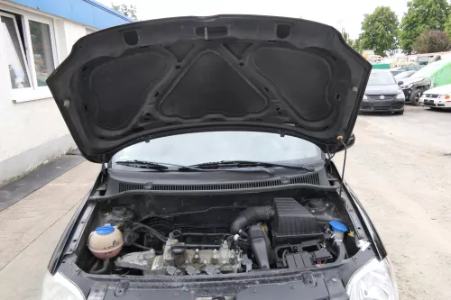 VW Fox 5Z Motorhaube Klappe vorn vorne schwarz LC9Z Haube (170194)