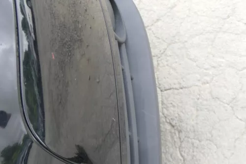 VW Fox 5Z Stoßstange vorne Stoßfänger schwarz LC9Z mit Grill (170195)