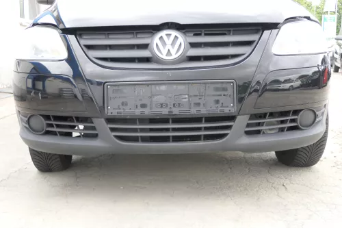 VW Fox 5Z Stoßstange vorne Stoßfänger schwarz LC9Z mit Grill (170195)