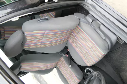 VW Fox Sitz Fahrersitz vorne links OHNEAirbag höhenverstellbar  v (170205)