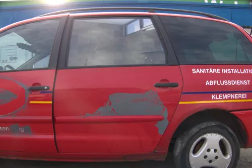 VW Sharan 7M Seat Alhambra Tür links hinten rot bis ca. Bj.1999 -  Alte Modell (170301)