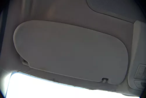 VW Sharan 7M Sonnenblenden Sonnenblende grau links  (170322)