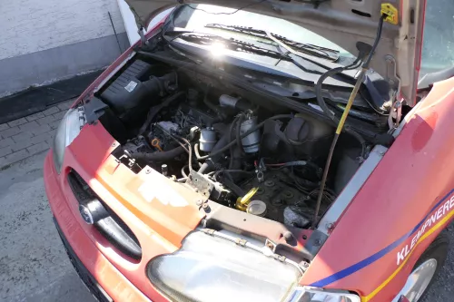 VW Sharan 7M Schlauch Rohr Ladeluft 7M0145958F 1,9 TDI AHU 1Z