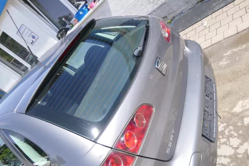 Seat Ibiza 6L Heckklappe Klappe hinten Kofferraumklappe grau LS7U ohneBremsleuch (170347)