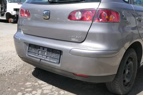 Seat Ibiza 6L Stoßstange Heckstoßstange hinten grau LS7U (170348)