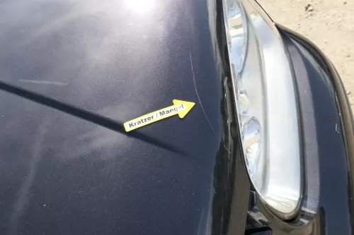 VW Golf 4 Motorhaube Haube Klappe vorne schwarz LC9Z metallic blackmagic ll (170361)